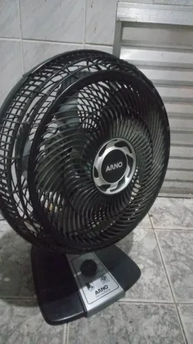 Ventilador Turbo Arno 3 velocidades 110v funcionando