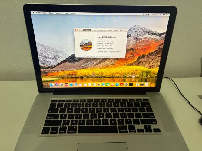MacBook Pro 2011 - 15" i7 - macOS High Sierra, Tela Grande, Estável