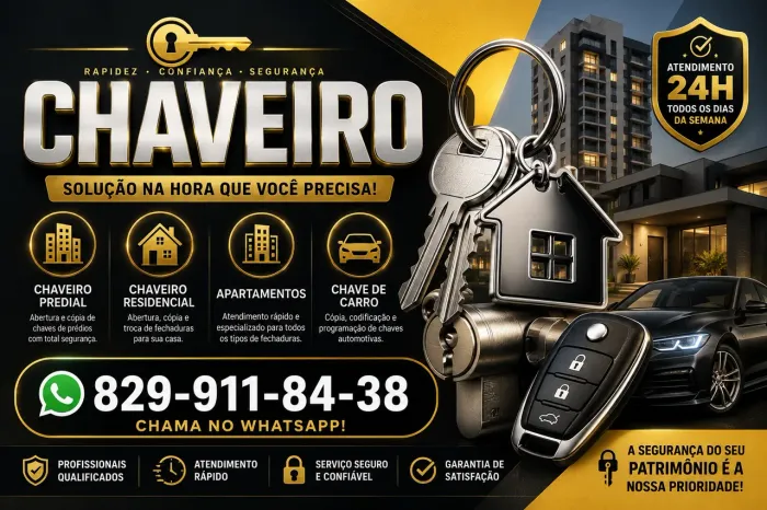 Chaveiro 24 hrs