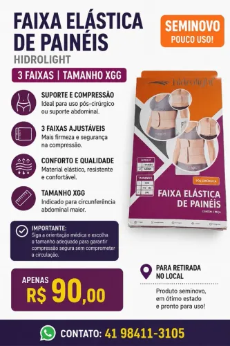 Cinta faixa elástica