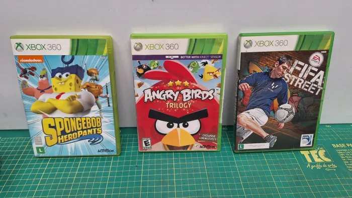 Lote 3 jogos Xbox 360 originais