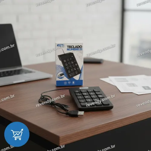 Teclado numérico com fio - agilizadade para seus dados