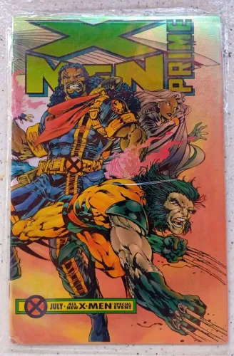 ALO ALÔ COLECIONADOR X-MEN PRIME DE 1995 NOVA NOVA