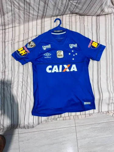 Camisa Cruzeiro final copa do Brasil 2018 preparada para jogo