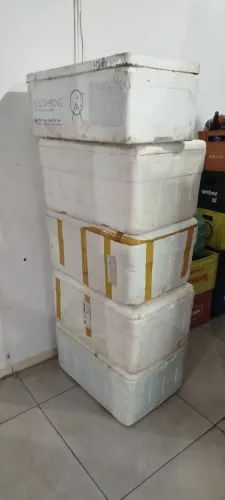 Caixa de isopor