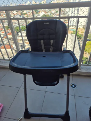 Cadeirão de Alimentação Safety 1st - Preto - Muito Conservado