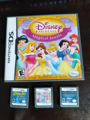 Lote 4 Jogos Originais Nintendo DS (Faço Olx pay)