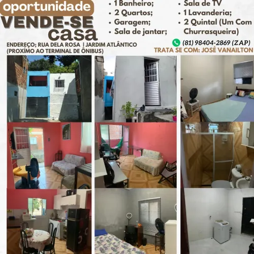 Vende-se uma Casa ACEITO PROPOSTAS **
