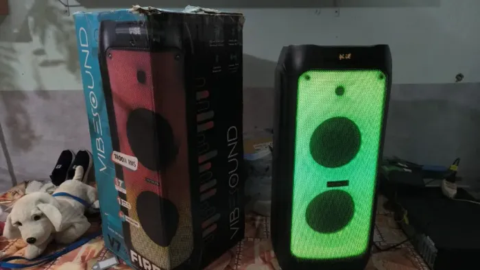 Caixa de som VibeSound V7 Fire