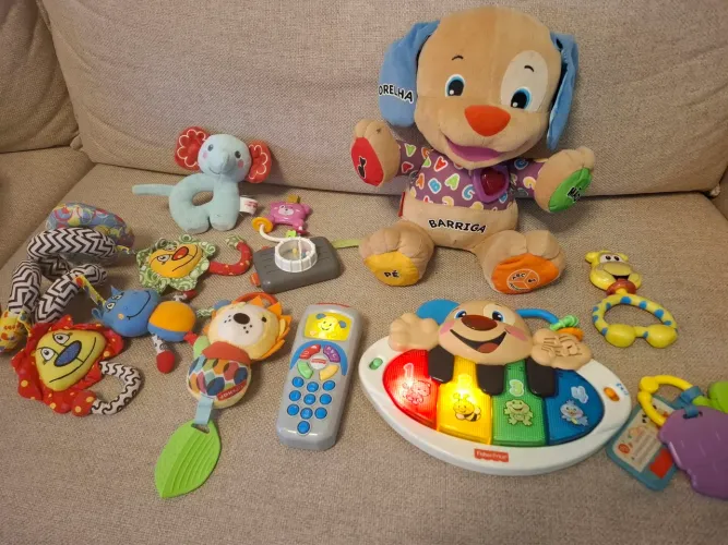 Kit brinquedos Baby Fisher price