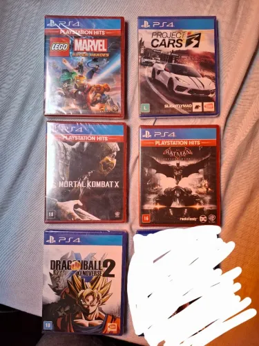 Lote jogos ps4 Playstation 4