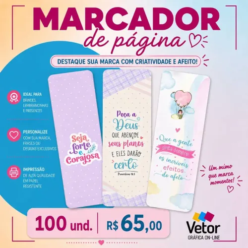 Marcador de página personalizado