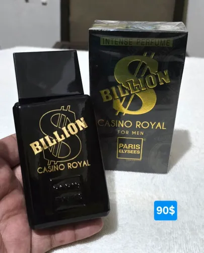 Perfume Billion Casino Royal 100ml original 