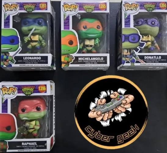 Funko Pop Paralelo As Tartarugas Ninja *Preço Unitário Favor*
