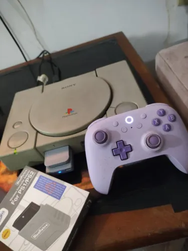 Playstation 1 - PS1 - Picostation - 128gb - 150+ jogos - Blueretro