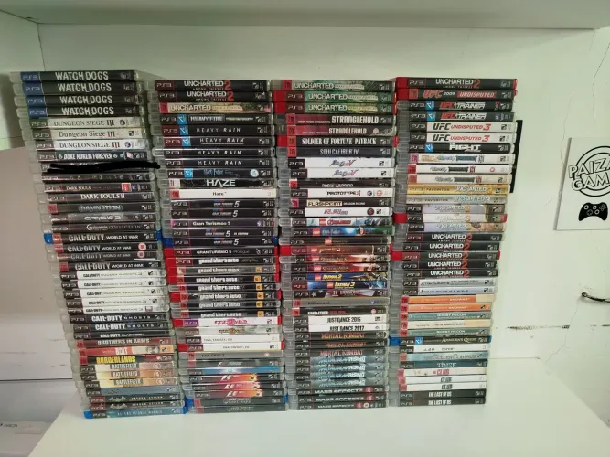 Jogos Ps3 mídia física