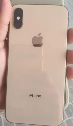 IPHONE XS GOLD 256GIGAS IMPECÁVEL TROCO TBM LEIAAAA