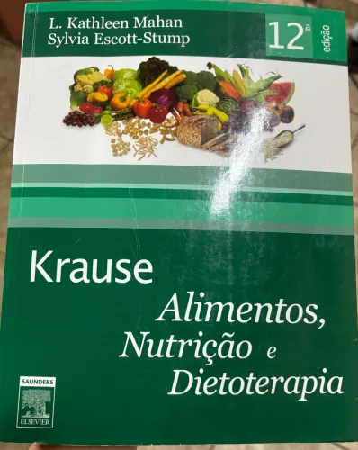 Livro Krause Alimentos, Nutrição e Dietoterapia