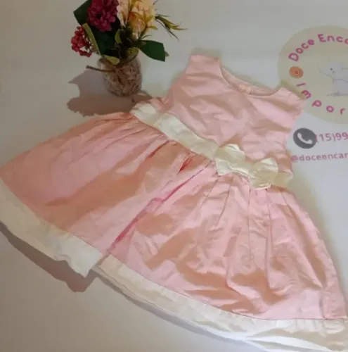 Vestido Early Days tamanho 6 meses importado (Desapego)