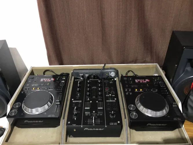 Kit CDJ pionner + Mixer DJM 350