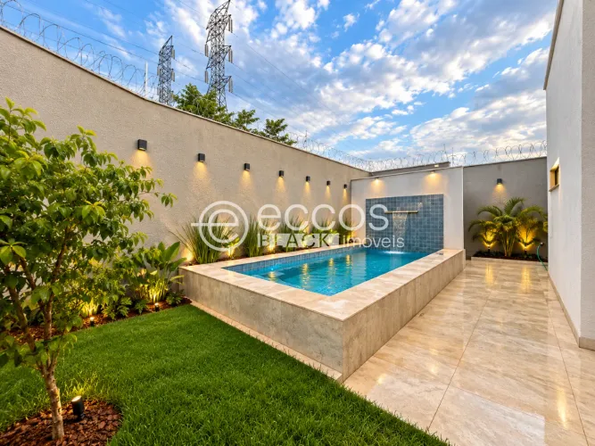 Casa à venda, 3 quartos, 3 suítes, 2 vagas, Jardim Inconfidência - Uberlândia/MG