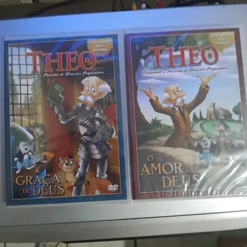 Dvd bíblicos novos Raro" Theo ( O Amor de Deus e A Graça de Deus)