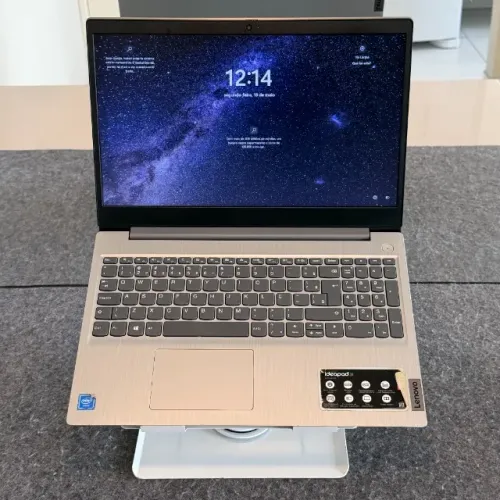 Notebook IdeaPad, Intel Celeron, 4gb de RAM, 128gb de SSD, tela de 15.6