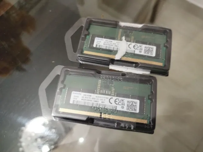 Memórias DDR5 SODIMM 16gb (2x8)