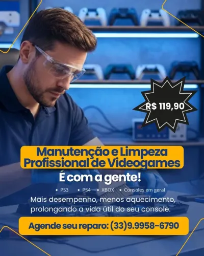 Manutenção e Limpeza 80,00$