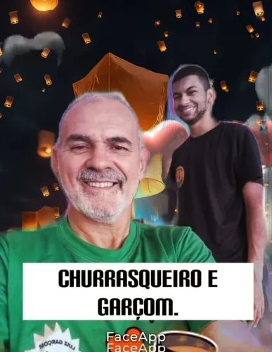 GARÇOM R$ 90,00. Promoção de aniversário somente neste mês.