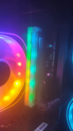 Kit 2 memória ram ddr4 velocidade de 3200mhz Superframe