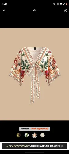 Vendo cropped top decote. NOVO, NUNCA USADO