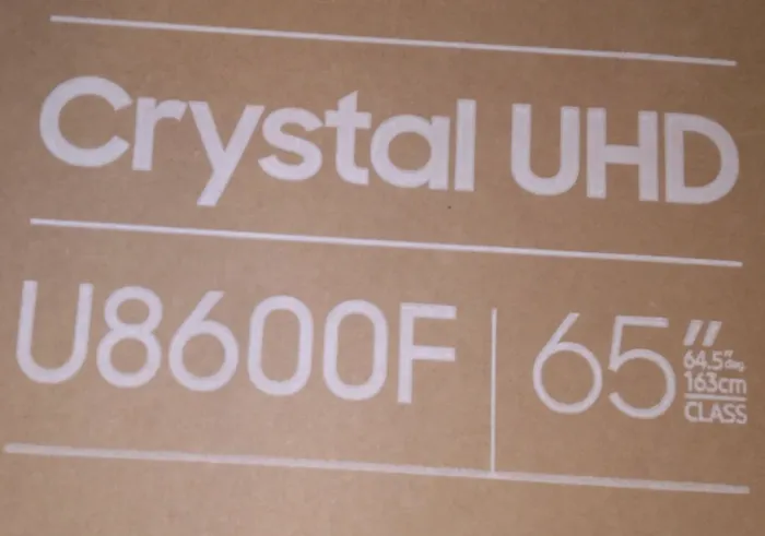 Vendo caixa de TV Samsung 65