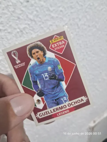 Troco Figurinha legend ochoa Qatar 2022