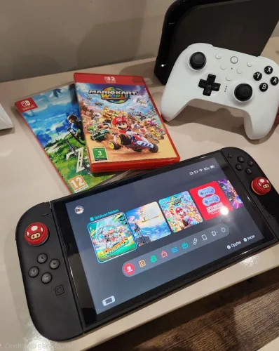 Nintendo Switch 2 + Mario Kart World e Zelda BOTW