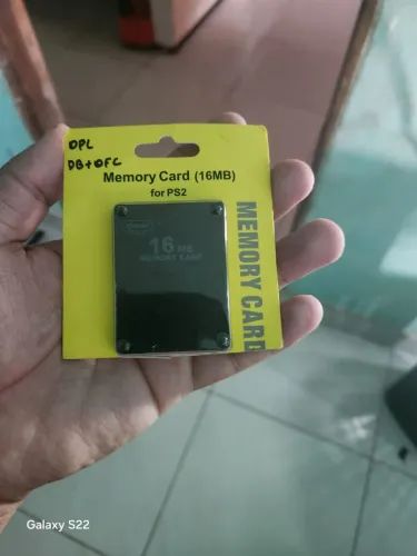 Memory card 16mb para PS2 salve os jogos com segurança  e sem travamentos 