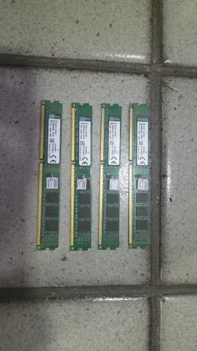 Memórias ram kingston 4Gb 1600Mhz ddr3