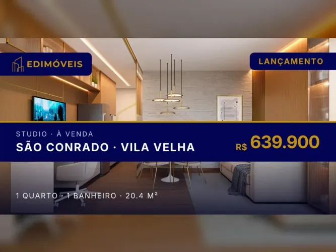 Invista em qualidade de vida: Studio em São Conrado, perto da Praia de Itaparica!