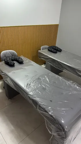 Maca para estética + cadeira e almofada