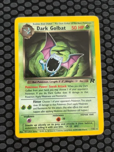 Dark Golbat 7/82 Foil NM