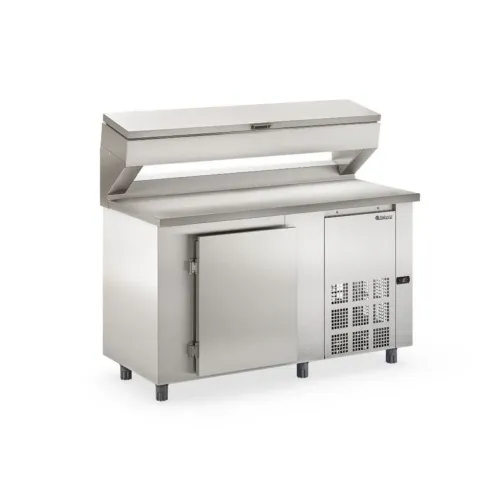 Ac balcão refrigerado 1.50mt condimentadora 