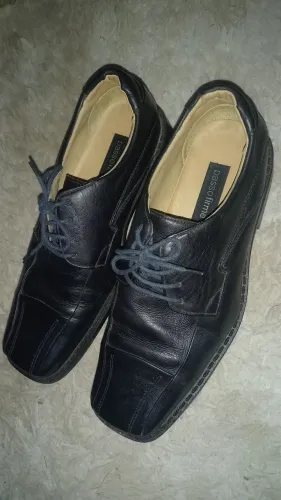 Sapato social de couro legítimo n°41
