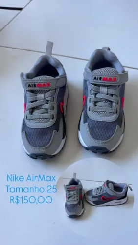 Tênis nike airmax tamanho 25 original