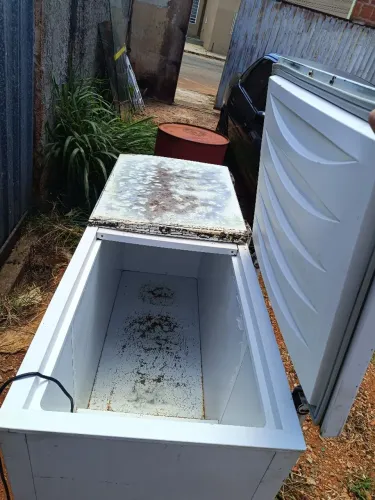 Freezer horizontal duas portas