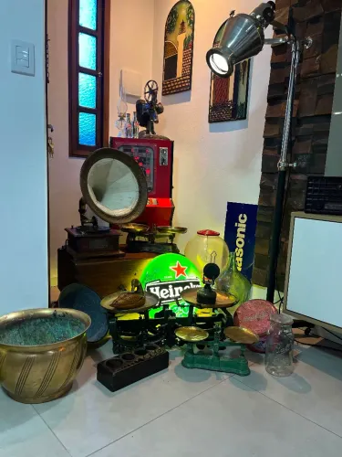 Peças antigas para decoração