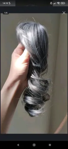 Conjunto Perucas e Olhos de BJD