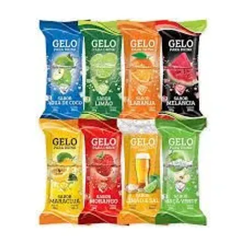 Gelo saborizado vários sabores