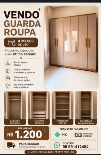 Guarda Roupa novo