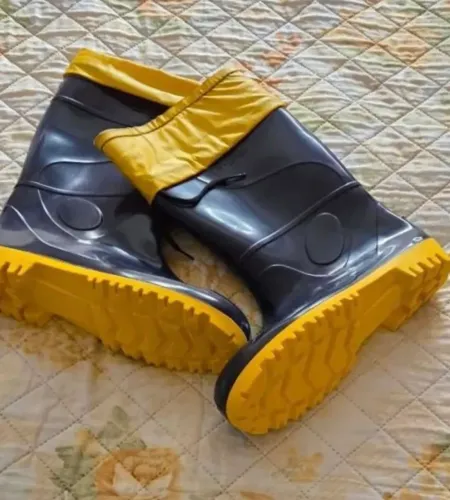 Botas de borracha. 