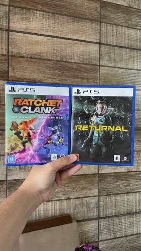 JOGOS Ps5 RETURNAL E RACHET CLANK 